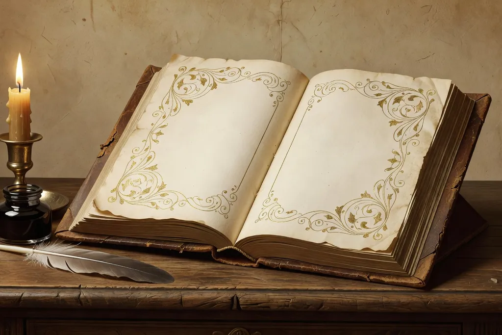 Vieille bibliothèque française avec éditions anciennes de Pascal et La Rochefoucauld sur table de chêne