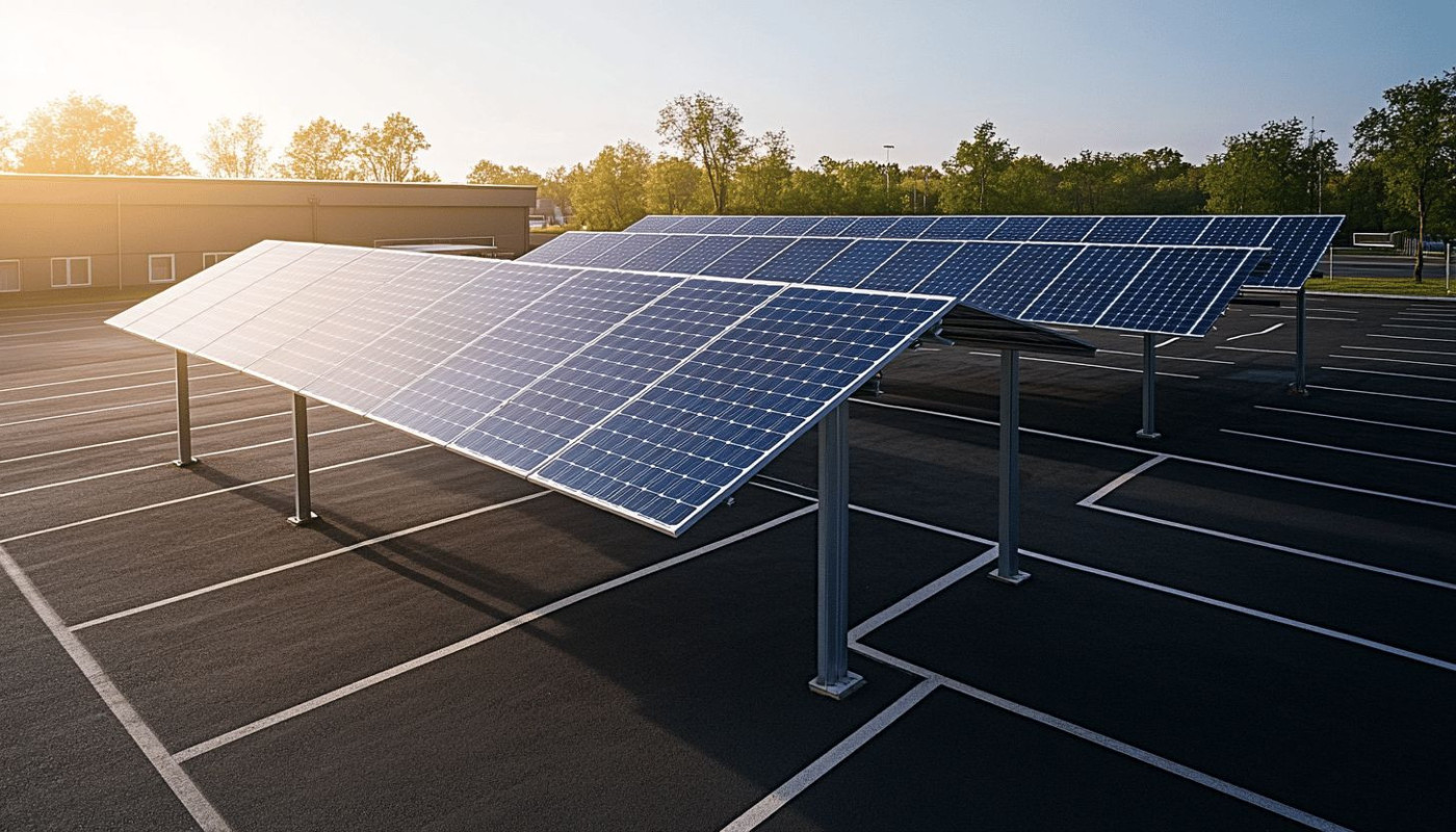 Comparatif des technologies d'ombrières solaires et leur impact économique