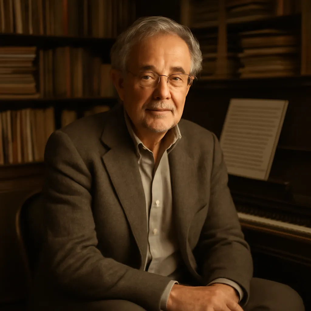 Portrait de Bernard Fauconnier, musicologue spécialiste du patrimoine chanté pour l’enfance