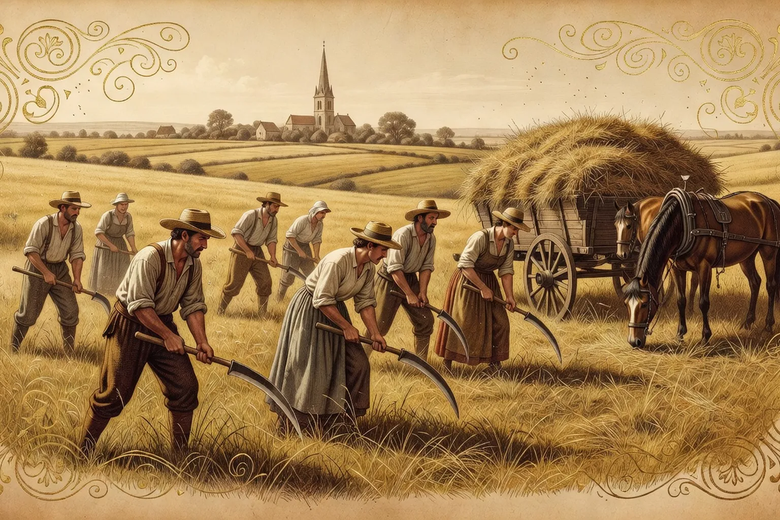 Dictons de juin : Saint-Médard, foins et solstice