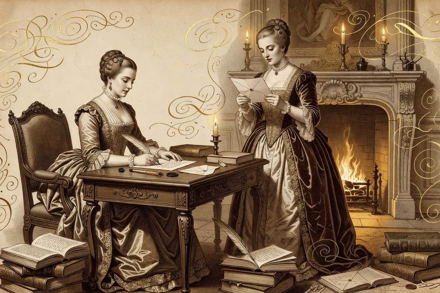 Sévigné et du Deffand : lettres, maximes et esprit